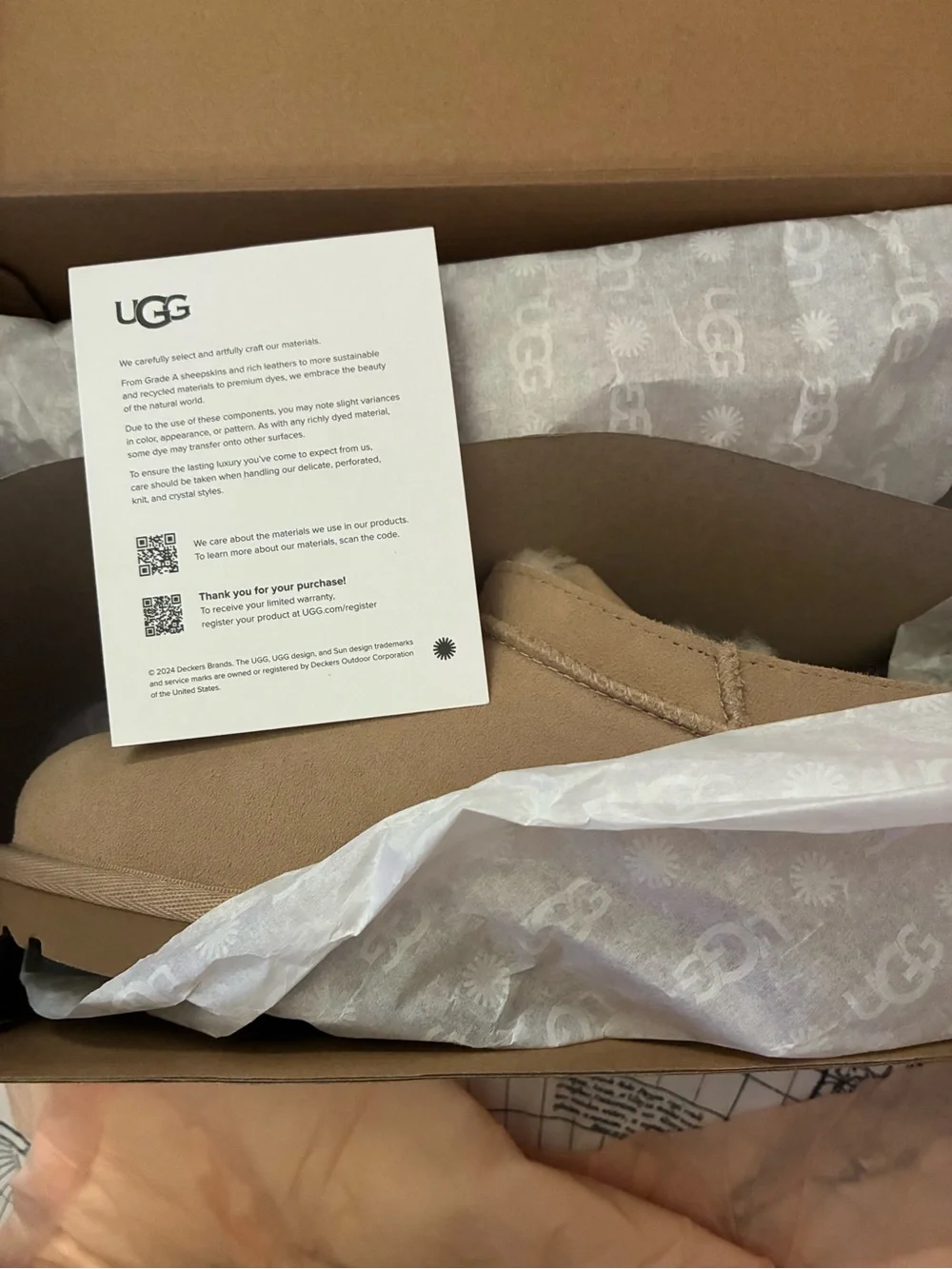 Big kids  Slip-On Suede-Like Casual Shoe in sand color